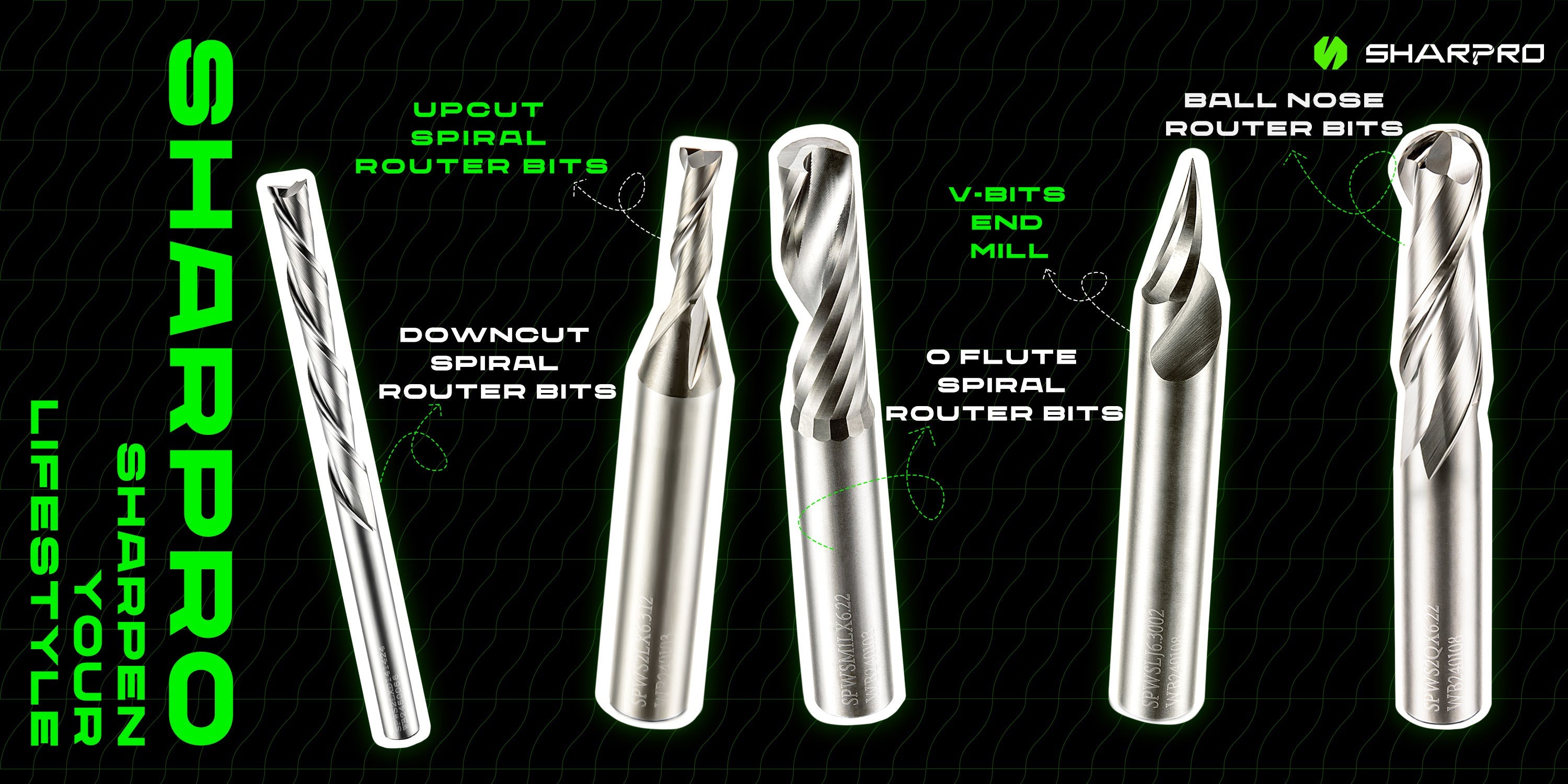 Solid Carbide CNC Router Bits