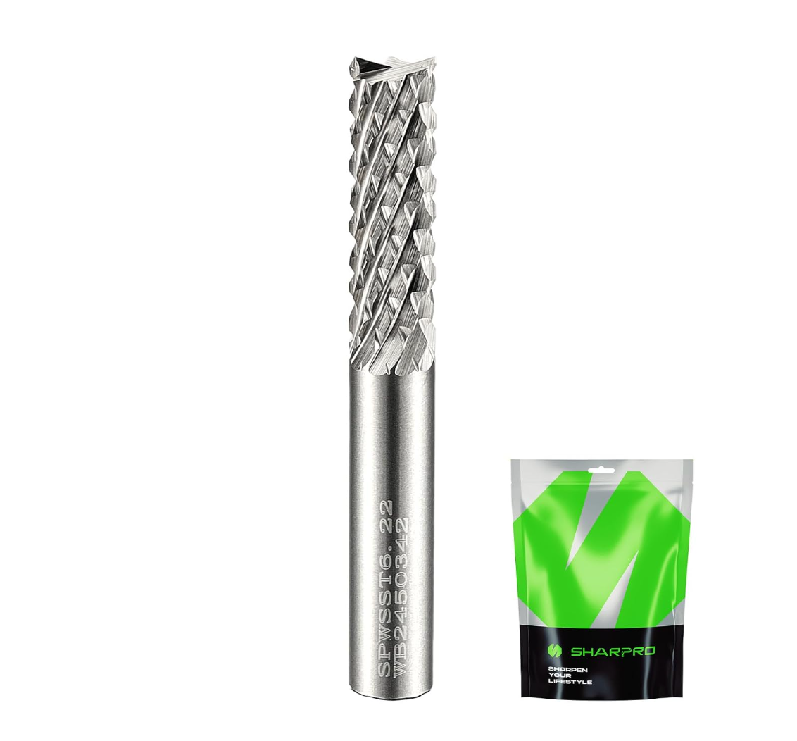 Tungsten Carbide Burr Bit, 1/8 Shank for Carving & Deburring | SHARPRO